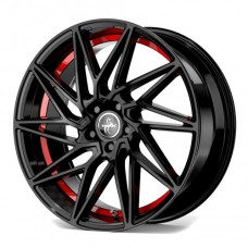 KESKIN KT20 20x8.5 5x112 ET30 72.6 BLACK RED